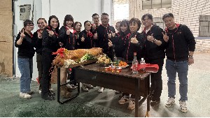 歐拓銷售部合影